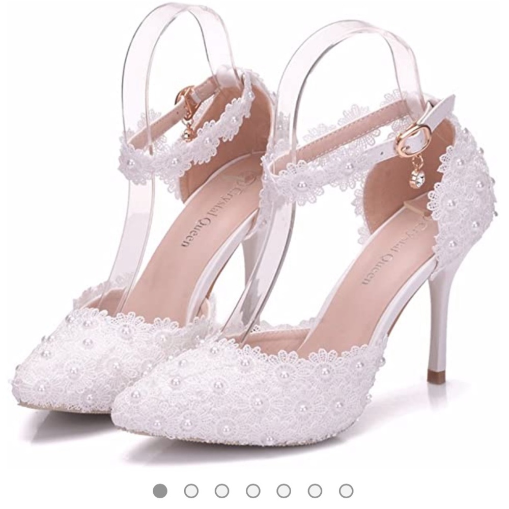 White heels